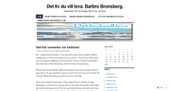 Desktop Screenshot of barbrobronsberg.wordpress.com