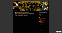 Desktop Screenshot of amiableoutlaws.wordpress.com