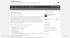 Desktop Screenshot of middleclassrunner.wordpress.com