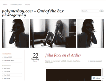 Tablet Screenshot of polymerboy.wordpress.com