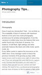 Mobile Screenshot of photographyskillsforamateurs.wordpress.com
