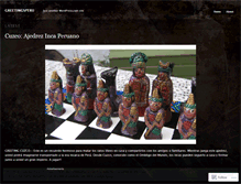 Tablet Screenshot of greetingsperu.wordpress.com