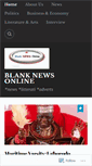 Mobile Screenshot of blanknewsonline.wordpress.com