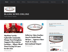 Tablet Screenshot of blanknewsonline.wordpress.com