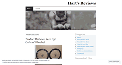 Desktop Screenshot of hartsreviews.wordpress.com