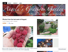 Tablet Screenshot of gardentable.wordpress.com