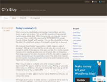 Tablet Screenshot of c1keyconceptsinmc.wordpress.com