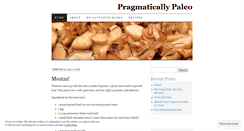 Desktop Screenshot of pragmaticallypaleo.wordpress.com