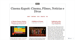 Desktop Screenshot of cinekaputt.wordpress.com