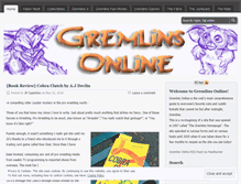 Tablet Screenshot of gremlins.wordpress.com