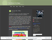 Tablet Screenshot of memorygravedigger.wordpress.com