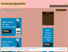 Tablet Screenshot of educacionsexualparapadres.wordpress.com