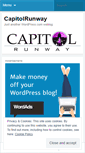 Mobile Screenshot of capitolrunway.wordpress.com