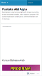 Mobile Screenshot of abiaqila.wordpress.com