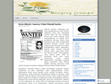 Tablet Screenshot of bungong.wordpress.com