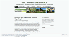 Desktop Screenshot of meioambientequeimados.wordpress.com
