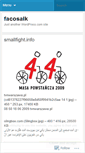Mobile Screenshot of facosalk.wordpress.com