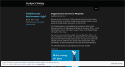 Desktop Screenshot of gunkyut.wordpress.com