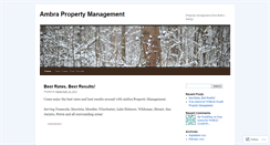 Desktop Screenshot of ambrapm.wordpress.com