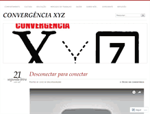 Tablet Screenshot of convergenciaxyz.wordpress.com