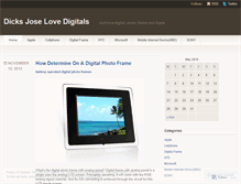 Tablet Screenshot of dickmjose.wordpress.com