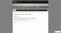 Desktop Screenshot of cnutword.wordpress.com