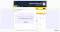 Desktop Screenshot of nfbs.wordpress.com