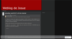 Desktop Screenshot of josuemt.wordpress.com