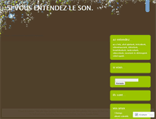 Tablet Screenshot of entendez.wordpress.com