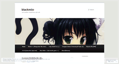 Desktop Screenshot of blackmiio.wordpress.com