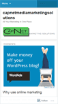 Mobile Screenshot of capnetmediamarketingsolutions.wordpress.com