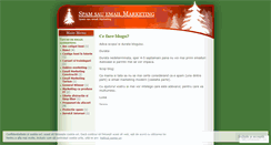Desktop Screenshot of emailmarketingspam.wordpress.com
