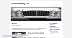 Desktop Screenshot of flintshireweddingcars.wordpress.com