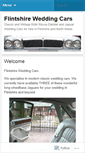 Mobile Screenshot of flintshireweddingcars.wordpress.com