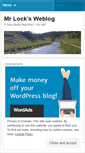Mobile Screenshot of mrlock.wordpress.com