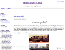 Tablet Screenshot of momointeriors.wordpress.com