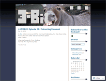 Tablet Screenshot of 3bitpodcast.wordpress.com