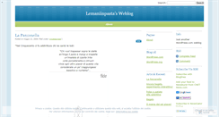 Desktop Screenshot of lemaniinpasta.wordpress.com