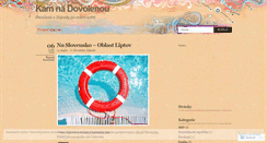 Desktop Screenshot of kamnadovolenou.wordpress.com