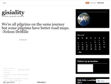 Tablet Screenshot of gisiality.wordpress.com