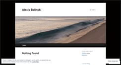 Desktop Screenshot of alexisbalinski.wordpress.com
