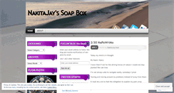 Desktop Screenshot of nakitajaysoapbox.wordpress.com