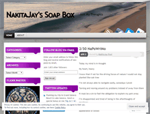 Tablet Screenshot of nakitajaysoapbox.wordpress.com