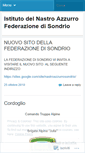 Mobile Screenshot of federazionenastroazzurrosondrio.wordpress.com