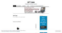 Desktop Screenshot of hft3444.wordpress.com