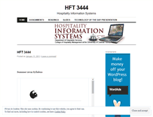 Tablet Screenshot of hft3444.wordpress.com