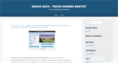 Desktop Screenshot of godushackoutildepiratage.wordpress.com