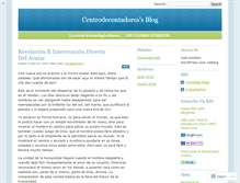 Tablet Screenshot of centrodecontadores.wordpress.com