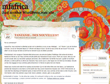 Tablet Screenshot of mfafrica.wordpress.com