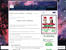 Tablet Screenshot of junipergrove.wordpress.com